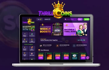 ThrillCoins No Deposit Bonus: 50,000 GC + 1 SC