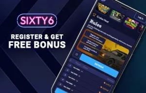 Sixty6 Casino No Deposit Bonus Codes 2025: 75,000 GC & 2 SC Free at Sign Up