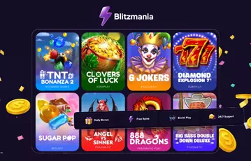 Blitzmania No Deposit Bonus: 100,000 BC and 2 SC 2026