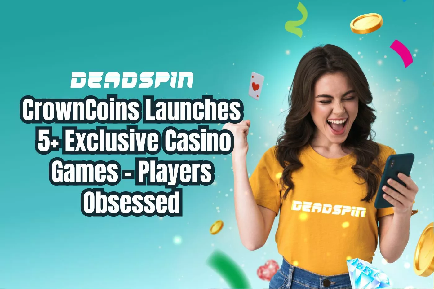 CrownCoins Launches 5+ Exclusive Casino Games and Players Are Already Obsessed