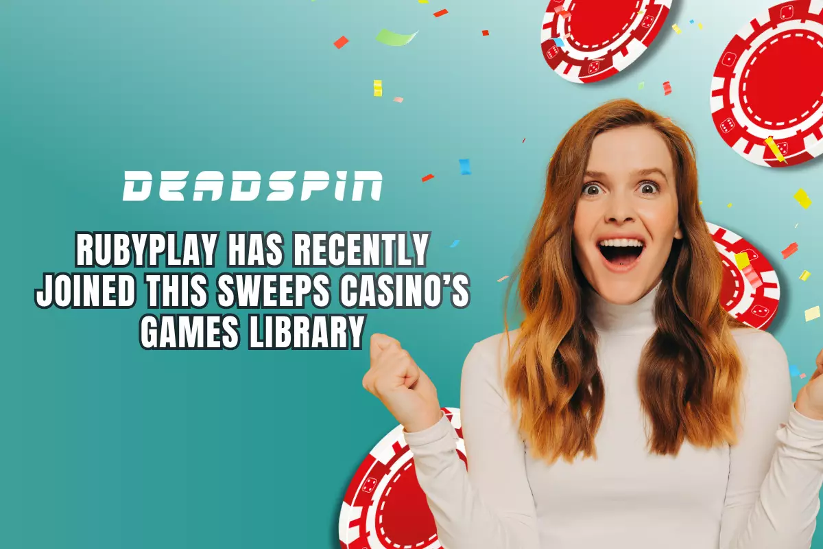 RubyPlay Has Recently Joined This Sweeps Casino’s Games Library