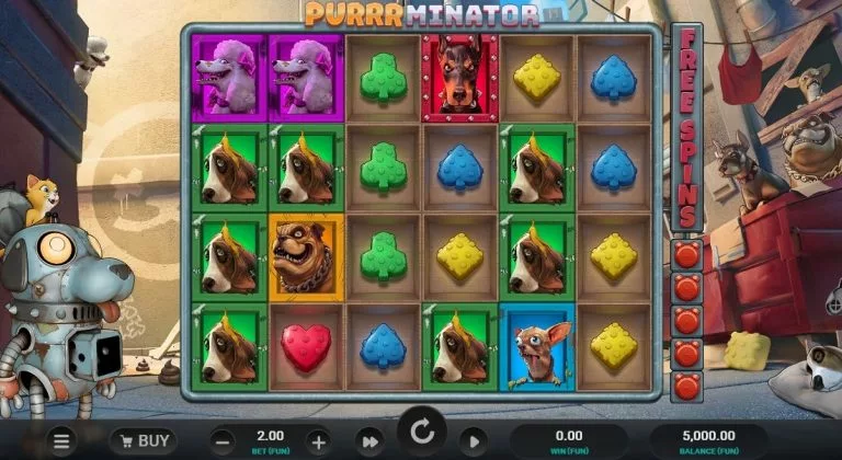 purrminator slot