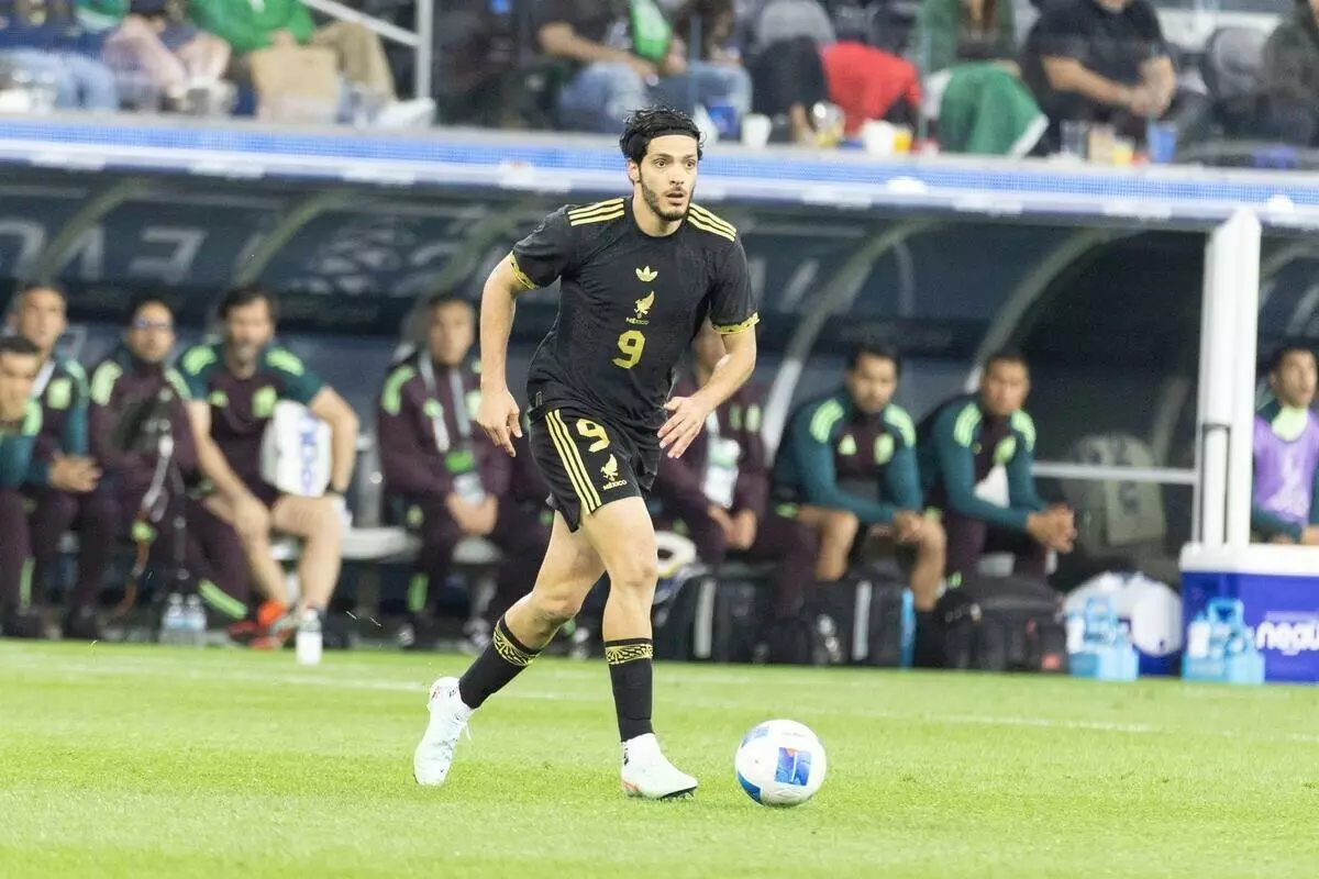 Mexico striker Raul Jimenez