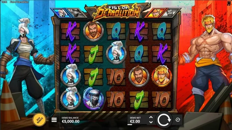 fist of demolition slot