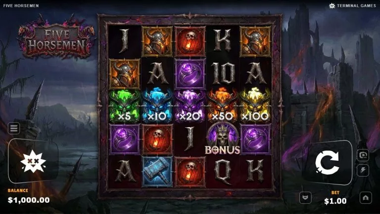 five horsemen slot