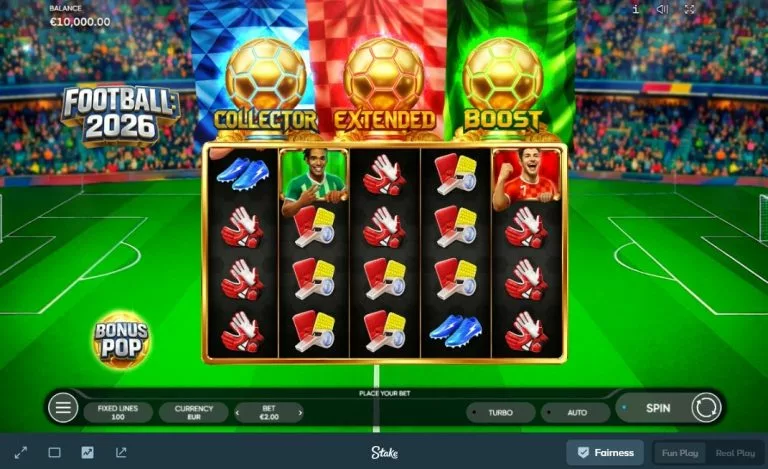 football 2026 slot