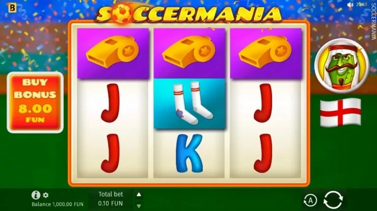 soccermania by bgaming slot