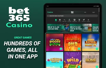 Bet365 casino app