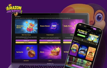 Amazon Jackpots Desktop And Mobile Devices