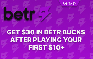 Enjoy your Betr fantasy welcome bonus