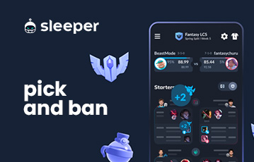 sleeper sports fantasy lcs pick and ban