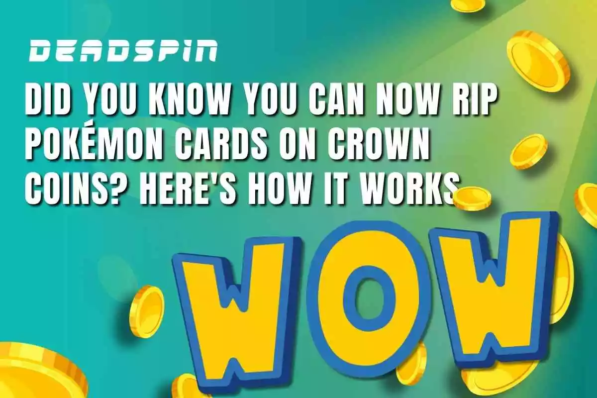 Rip Pokémon Cards for Crown Coins: Here's How