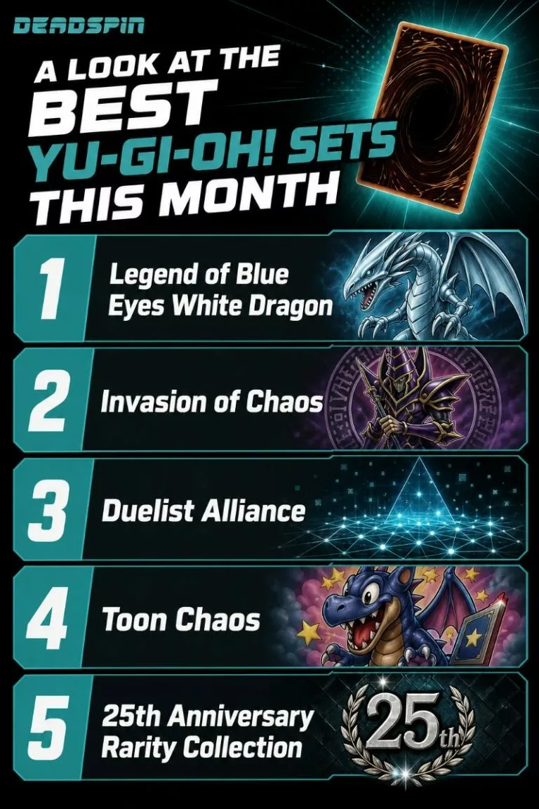 A Look at the Best Yu-Gi-Oh! Sets This Month