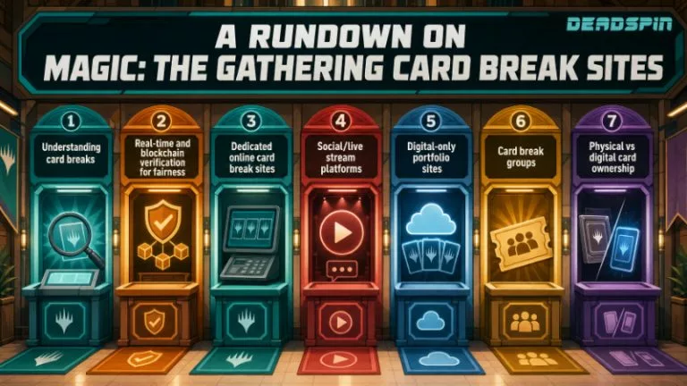 A rundown on Magic: The Gathering card break sites