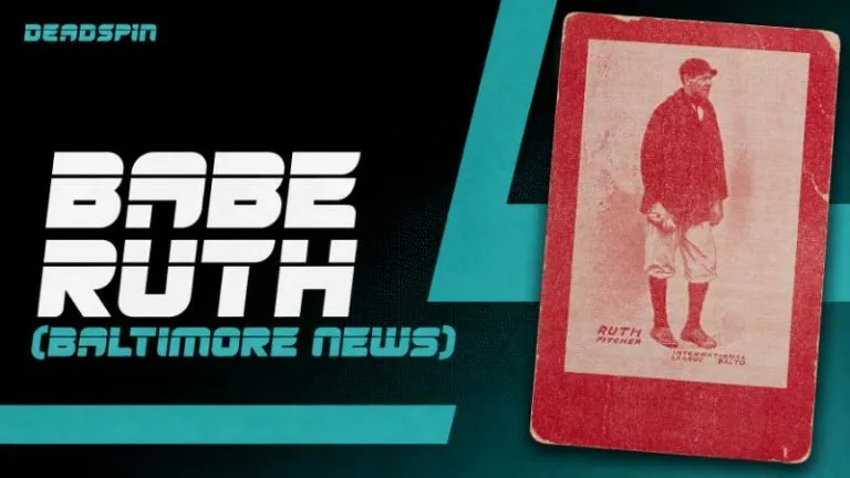Babe Ruth (Baltimore News)