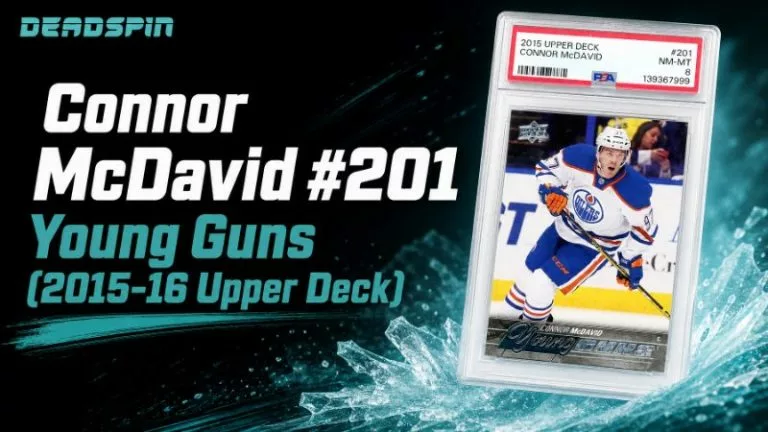 Connor McDavid #201 Young Guns (2015-16 Upper Deck)