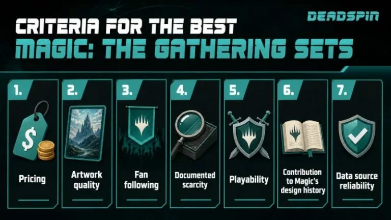 Criteria for the Best Magic: The Gathering Sets