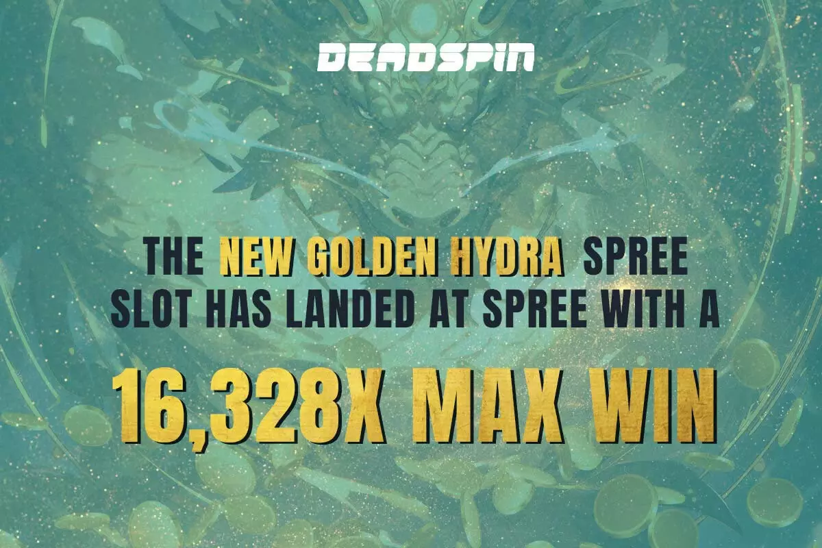 New Golden Hydra Spree Slot at Spree: 16,328x Max Win