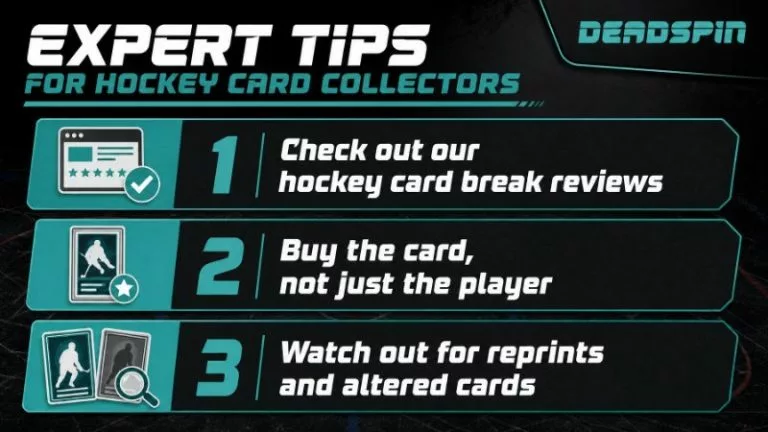 Expert tips for hockey card collectors