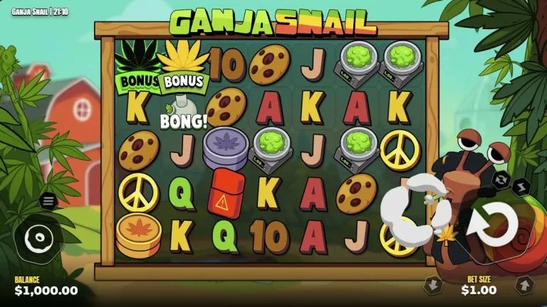 ganja snail free online slot