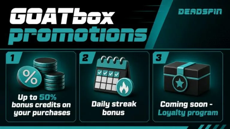 GOATbox promotions