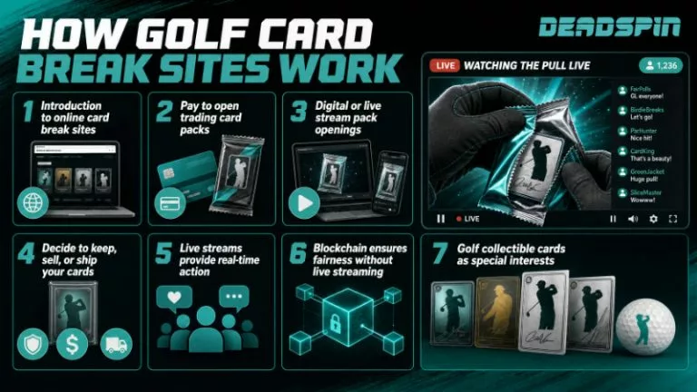 How golf card break sites work