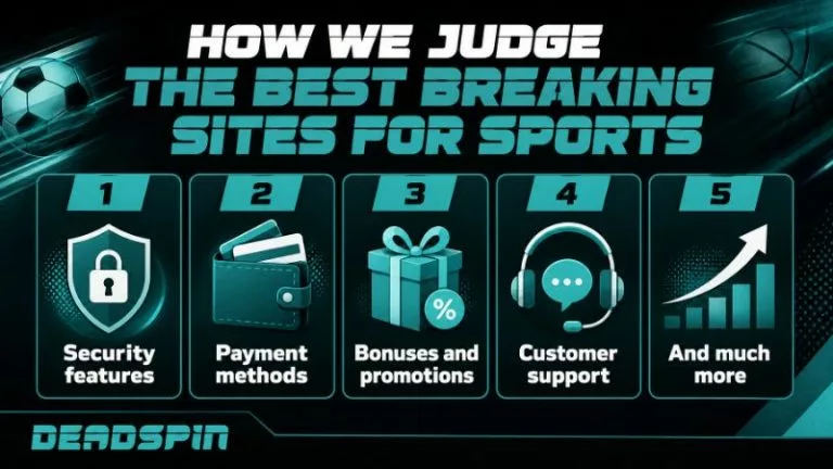 How we judge the best breaking sites for sports