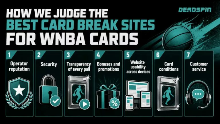 How we judge the best card break sites for WNBA cards