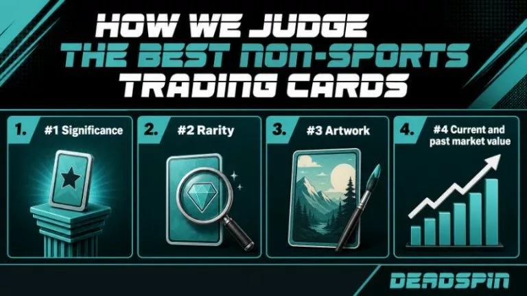 How we judge the best non-sports trading cards