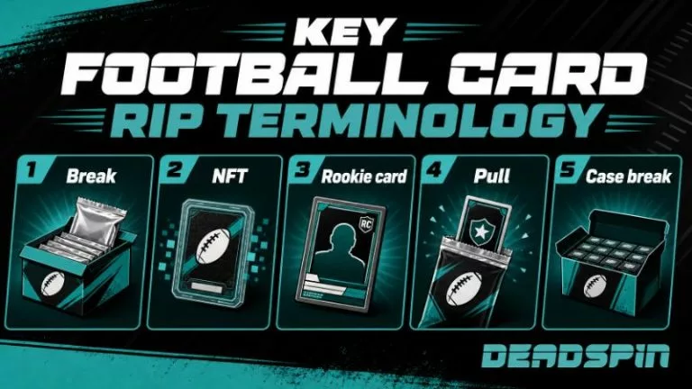 Key Football Card Rip Terminology
