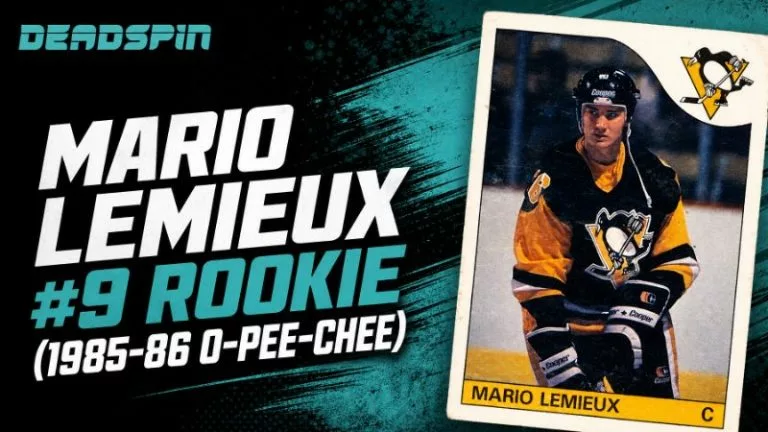 Mario Lemieux #9 Rookie (1985-86 O-Pee-Chee)