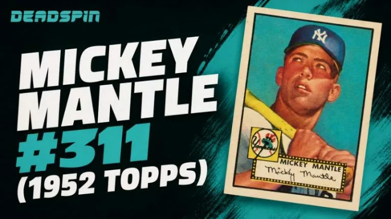 Mickey Mantle #311 (1952 Topps)