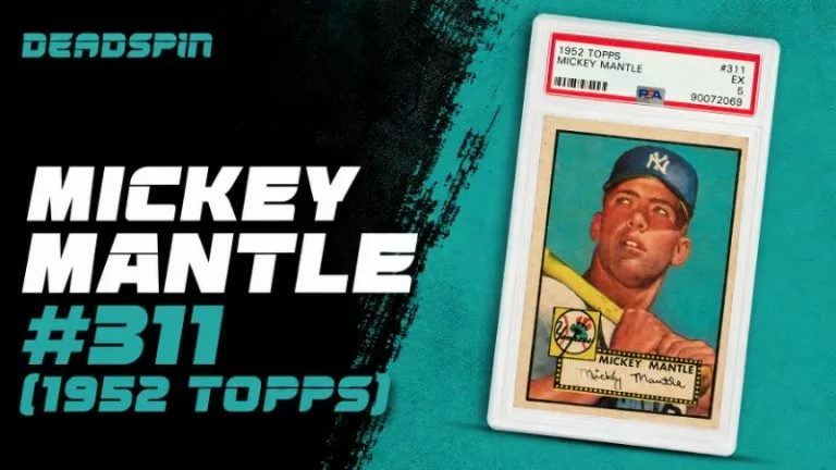Mickey Mantle #311 (1952 Topps)