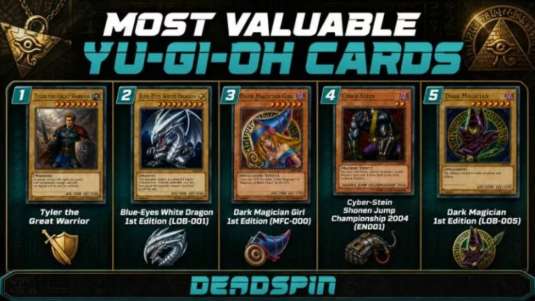 Most Valuable Yu-Gi-Oh Cards