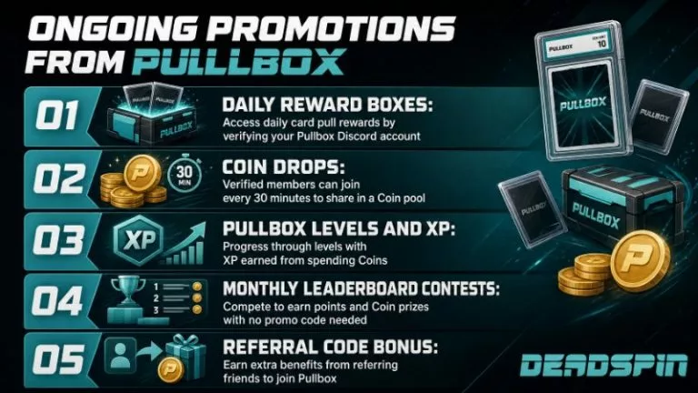 Pullbox ongoing promotions