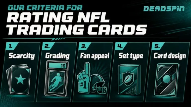 Our Criteria for Rating NFL Trading Cards