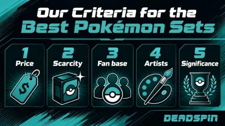 Our Criteria for the Best PokÃ©mon Sets