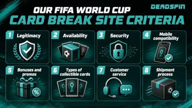 Our FIFA World Cup Card Break Site Criteria