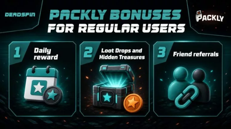 Packly Bonuses for Regular Users