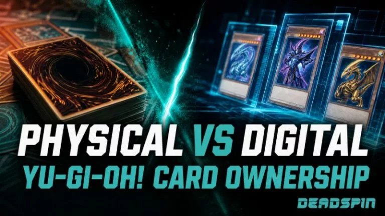 Physical vs Digital Yu-Gi-Oh! Card Ownership