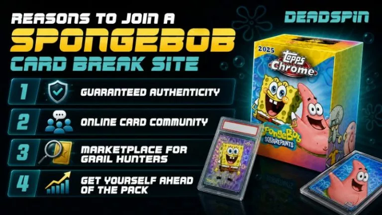 Reasons to join a spongebob card break site