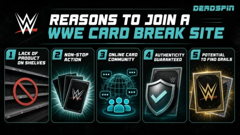 Reasons to join a WWE card break site