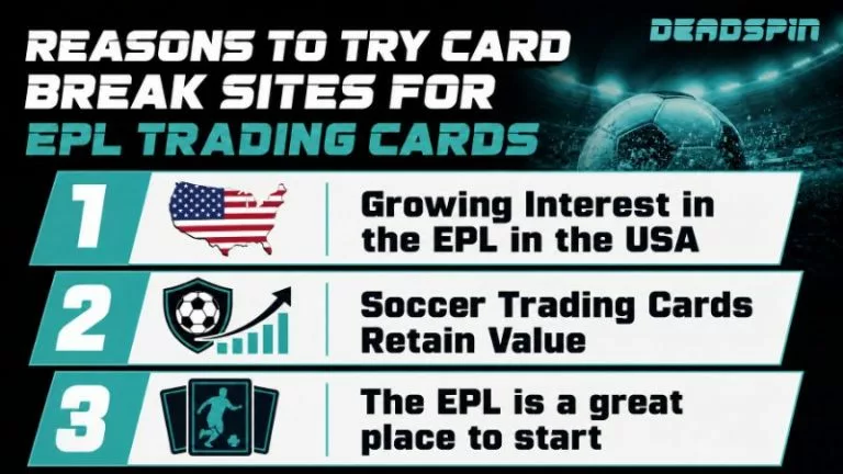 Reasons to try card break sites for EPL trading cards
