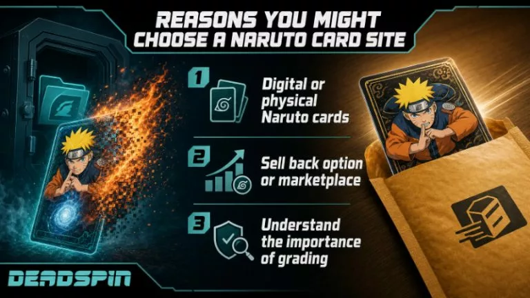 Reasons you might choose a Naruto card site