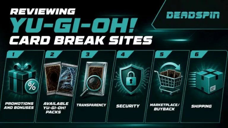 Reviewing Yu-Gi-Oh! Card Break Sites