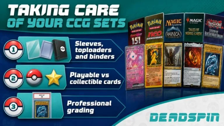 Taking care of your CCG sets