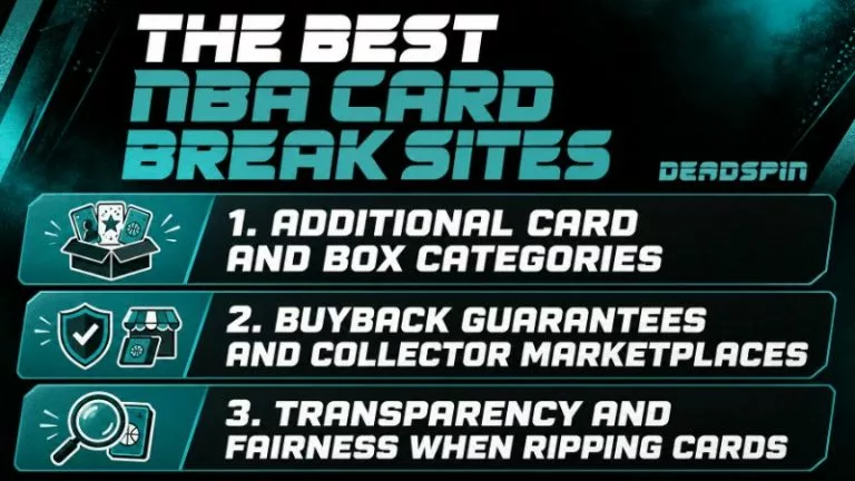 The Best NBA card break sites