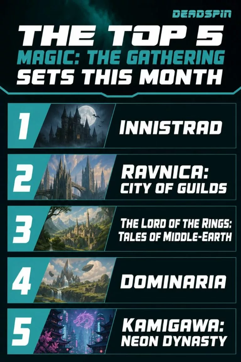 The Top 5 Magic: The Gathering Sets This Month