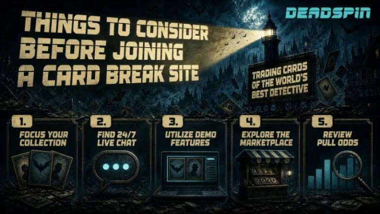 Batman card break considerations