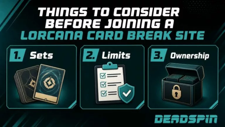 Things to consider before joining a Disney card break site
